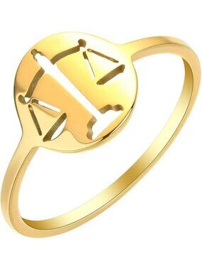 Scale Cool Family Ring Lovely Gold Ring Sterling Gold